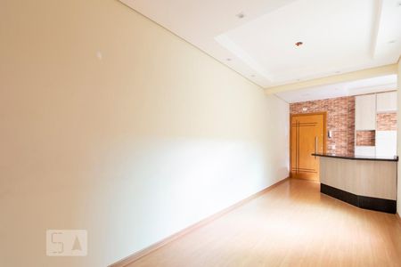 Sala de apartamento à venda com 2 quartos, 55m² em Vila Alzira, Santo André