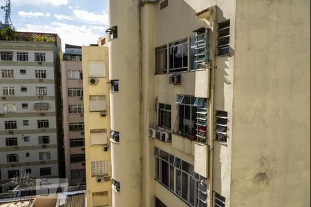 Vista da Sala de apartamento à venda com 2 quartos, 77m² em Copacabana, Rio de Janeiro