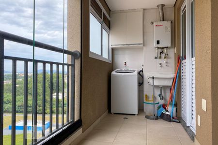 Studio para alugar com 42m², 1 quarto e 1 vaga Studio para alugar com 42m², 1 quarto e 1 vagaSacada e área de serviço
