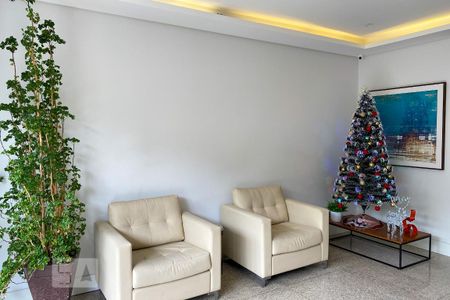 Studio para alugar com 42m², 1 quarto e 1 vaga Studio para alugar com 42m², 1 quarto e 1 vagaHall de entrada