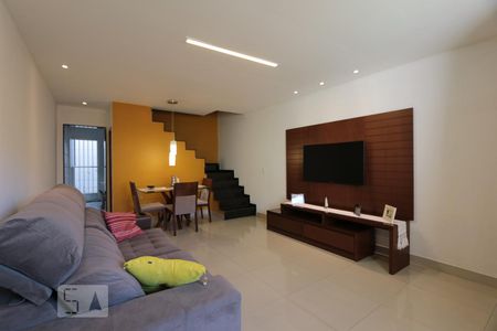 Sala de casa de condomínio à venda com 3 quartos, 220m² em Freguesia (jacarepaguá), Rio de Janeiro