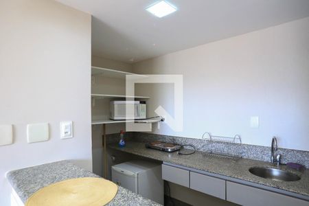 Sala/Cozinha de kitnet/studio para alugar com 1 quarto, 41m² em São Pedro, Belo Horizonte