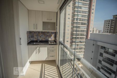 Varanda da Sala de kitnet/studio à venda com 1 quarto, 37m² em Vila da Saúde, São Paulo