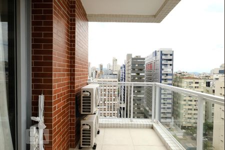 Sacada de apartamento para alugar com 1 quarto, 47m² em Boqueirão, Santos