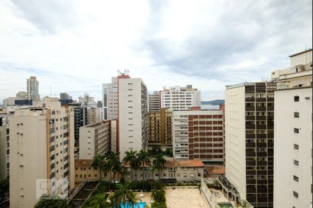 Vista de apartamento para alugar com 1 quarto, 47m² em Boqueirão, Santos