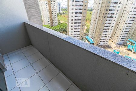 Varanda da Sala de apartamento para alugar com 2 quartos, 58m² em Residencial Eldorado, Goiânia