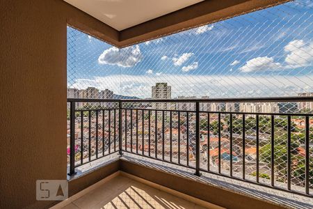 Varanda da Sala de apartamento para alugar com 2 quartos, 60m² em Jardim Tupanci, Barueri