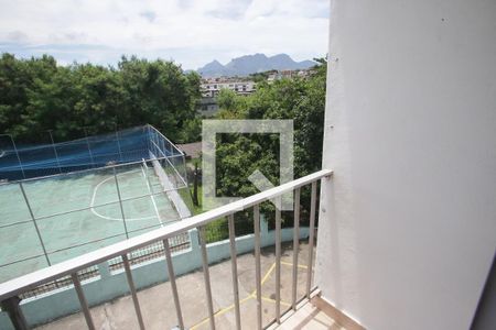 Varanda da Sala de apartamento para alugar com 2 quartos, 41m² em Taquara, Rio de Janeiro