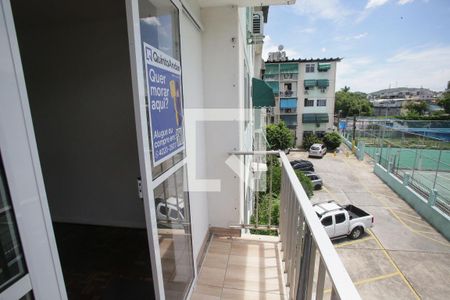 Varanda da Sala de apartamento para alugar com 2 quartos, 41m² em Taquara, Rio de Janeiro