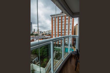 Studio para alugar com 42m², 1 quarto e 1 vaga Studio para alugar com 42m², 1 quarto e 1 vagaSala - sacada