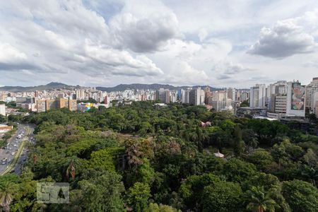 Vista da Sala de apartamento para alugar com 2 quartos, 70m² em Centro, Belo Horizonte