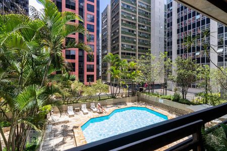 Varanda de apartamento à venda com 3 quartos, 132m² em Itaim Bibi, São Paulo