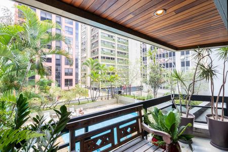 Varanda de apartamento à venda com 3 quartos, 132m² em Itaim Bibi, São Paulo