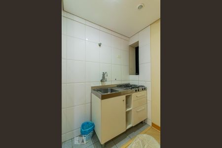 Cozinha de kitnet/studio para alugar com 1 quarto, 26m² em Vila Clementino, São Paulo