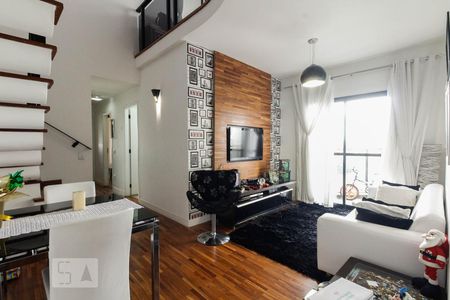 Sala de apartamento à venda com 3 quartos, 149m² em Vila Bertioga, São Paulo