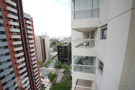 Vista  de apartamento à venda com 1 quarto, 50m² em Cidade Monções, São Paulo