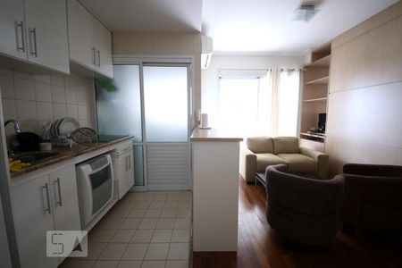 Cozinha  de apartamento à venda com 1 quarto, 50m² em Cidade Monções, São Paulo