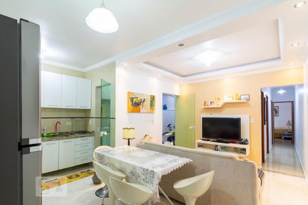 Sala/Cozinha de apartamento para alugar com 3 quartos, 76m² em Vila Metalurgica, Santo André