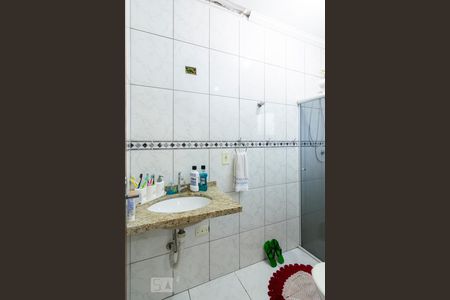 Banheiro Suíte 1 de apartamento à venda com 3 quartos, 76m² em Vila Metalurgica, Santo André