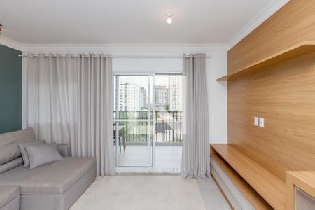 Sala de apartamento à venda com 2 quartos, 77m² em Vila Cordeiro, São Paulo