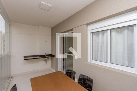 Varanda da Sala de apartamento à venda com 2 quartos, 77m² em Vila Cordeiro, São Paulo