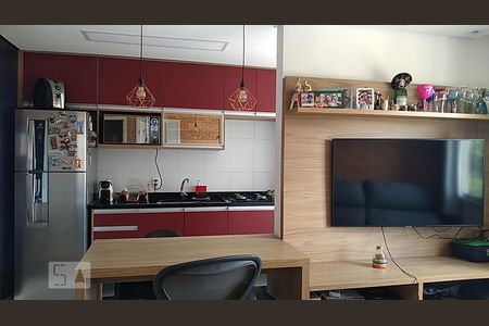 Apartamento para alugar com 32m², 1 quarto e sem vaga Apartamento para alugar com 32m², 1 quarto e sem vagaSala - cozinha americana