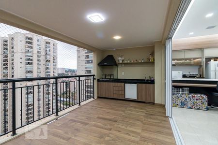 Varanda gourmet de apartamento para alugar com 3 quartos, 122m² em Jardim Flor da Montanha, Guarulhos