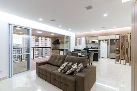 Sala de apartamento para alugar com 3 quartos, 122m² em Jardim Flor da Montanha, Guarulhos