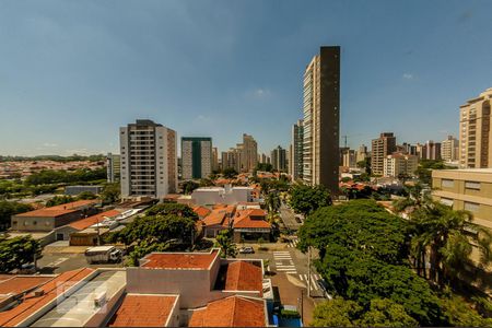 Vista da Varanda de apartamento à venda com 2 quartos, 92m² em Cambuí, Campinas