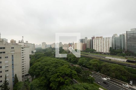Apartamento para alugar com 32m², 1 quarto e 1 vaga Apartamento para alugar com 32m², 1 quarto e 1 vagaVista da Sacada