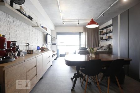 Studio à venda com 40m², 1 quarto e sem vagaCozinha