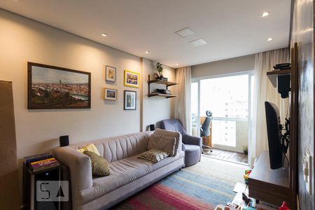 Sala de apartamento para alugar com 2 quartos, 63m² em Chácara Inglesa, São Paulo