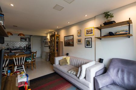 Sala de apartamento para alugar com 2 quartos, 63m² em Chácara Inglesa, São Paulo