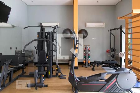 Apartamento para alugar com 42m², 1 quarto e 1 vaga Apartamento para alugar com 42m², 1 quarto e 1 vagaÁrea comum - Academia