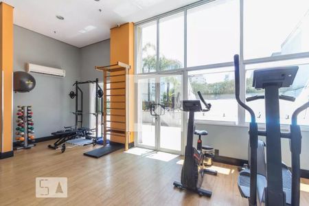 Apartamento para alugar com 42m², 1 quarto e 1 vaga Apartamento para alugar com 42m², 1 quarto e 1 vagaÁrea comum - Academia