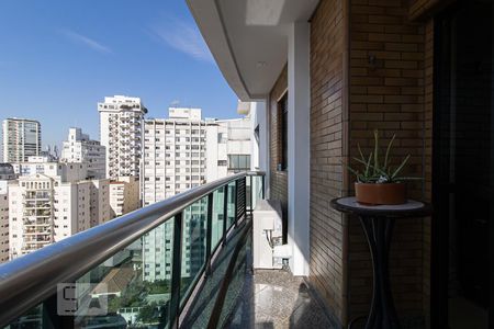 Varanda de apartamento para alugar com 2 quartos, 70m² em Santa Cecília, São Paulo