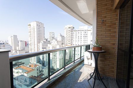Varanda de apartamento para alugar com 2 quartos, 70m² em Santa Cecília, São Paulo