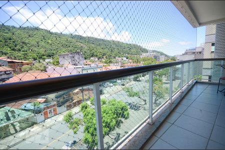 Varanda da Sala de apartamento à venda com 2 quartos, 89m² em São Francisco, Niterói