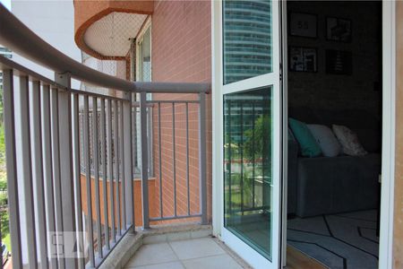 Varanda de kitnet/studio para alugar com 1 quarto, 38m² em Barra da Tijuca, Rio de Janeiro