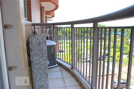 Varanda de kitnet/studio para alugar com 1 quarto, 38m² em Barra da Tijuca, Rio de Janeiro