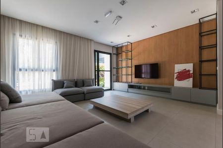 Área comum - Lounge de kitnet/studio para alugar com 1 quarto, 28m² em Liberdade, São Paulo
