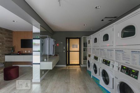Área comum - Lavanderia de kitnet/studio à venda com 1 quarto, 28m² em Liberdade, São Paulo