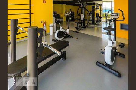 Apartamento para alugar com 39m², 1 quarto e 1 vaga Apartamento para alugar com 39m², 1 quarto e 1 vagaAcademia