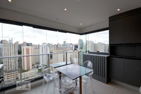 Apartamento para alugar com 39m², 1 quarto e 1 vaga Apartamento para alugar com 39m², 1 quarto e 1 vagaVaranda gourmet