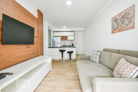 Sala de apartamento à venda com 1 quarto, 44m² em Pinheiros, São Paulo