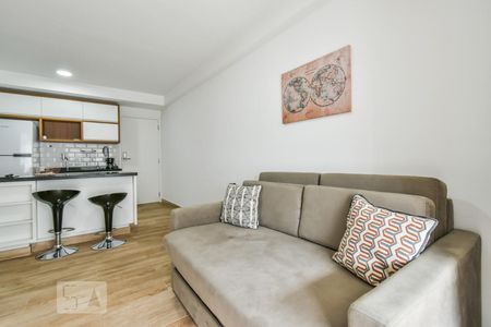Sala de apartamento à venda com 1 quarto, 44m² em Pinheiros, São Paulo