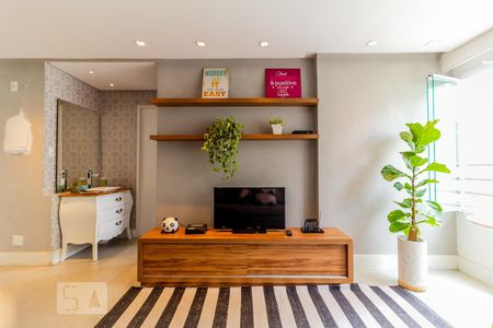 Sala de apartamento para alugar com 1 quarto, 40m² em Bela Vista, São Paulo