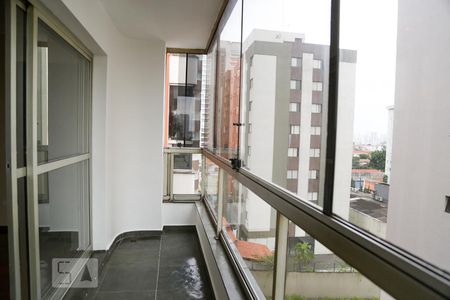 Varanda da Sala de apartamento à venda com 4 quartos, 140m² em Vila Monte Alegre, São Paulo