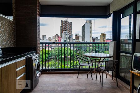 Varanda gourmet de apartamento para alugar com 2 quartos, 57m² em Bela Vista, São Paulo