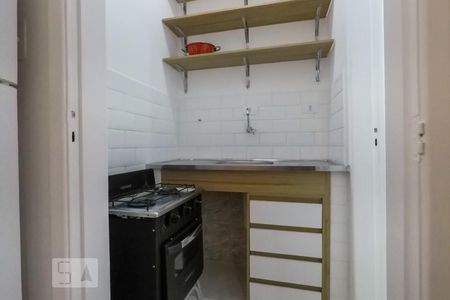 Studio à venda com 26m², 1 quarto e sem vagaCozinha